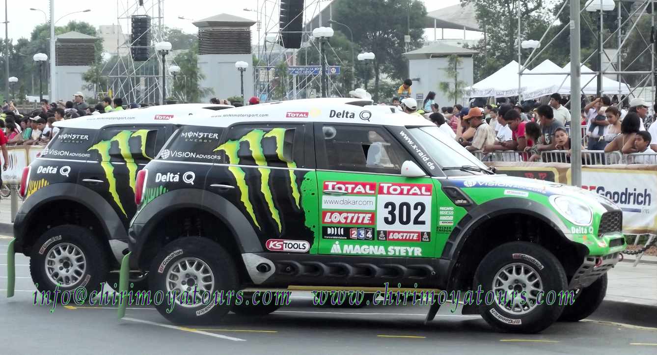 Sieger Rally Dakar - Klasse Autos 2012 - Bild vom Fahrzeug  