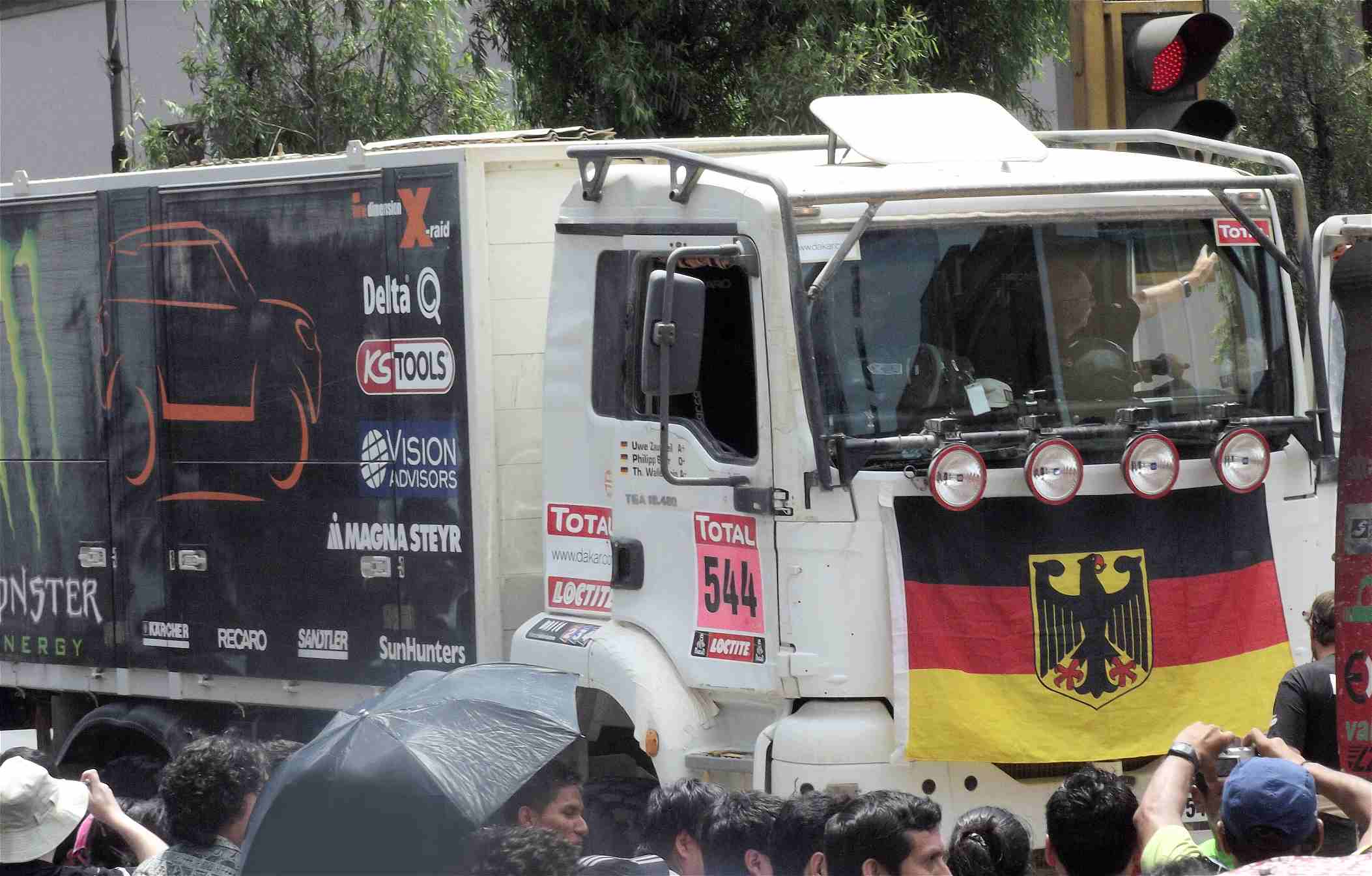 X-Raid Rallye Dakar 2012 Suport LKW